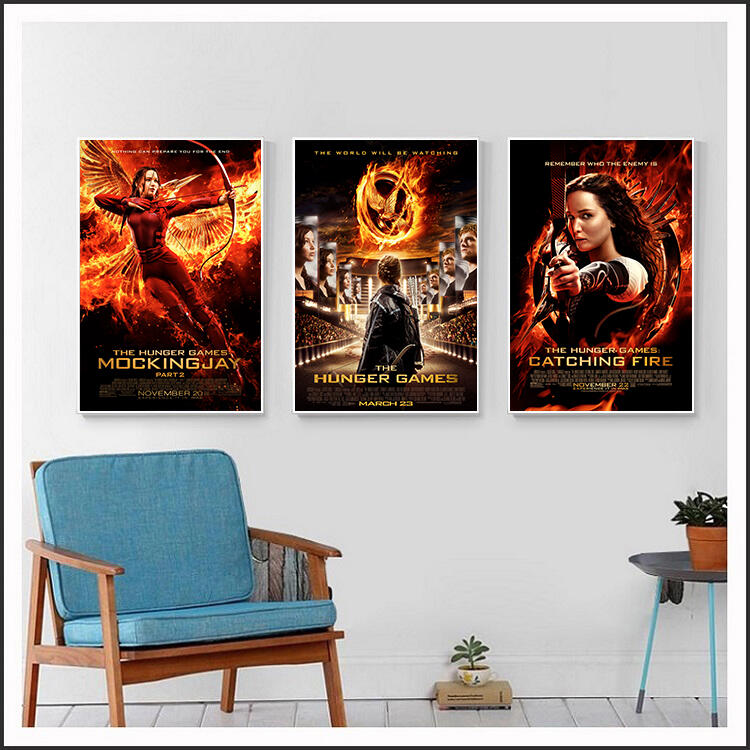 飢餓遊戲 The Hunger Games 電影海報 藝術微噴 掛畫 嵌框畫 @Movie PoP 賣場多款海報#