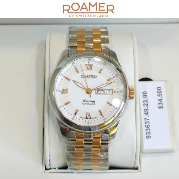ROAMER 瑞士羅馬表 自動上鍊機械腕錶 原價34500元 (原廠公司貨)