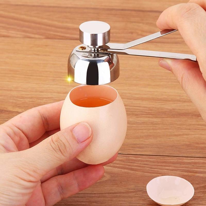 德國 不銹鋼法式開蛋器 不銹鋼蛋殼切割器 蛋殼分離器 egg topper