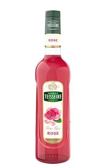 <品質家> 現貨 開發票 Teisseire  Rose syrup  玫瑰 果露 糖漿 700ml