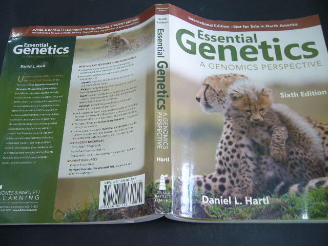 文瑄書坊 Essential Genetics 6e: by Hartl 9781284021127