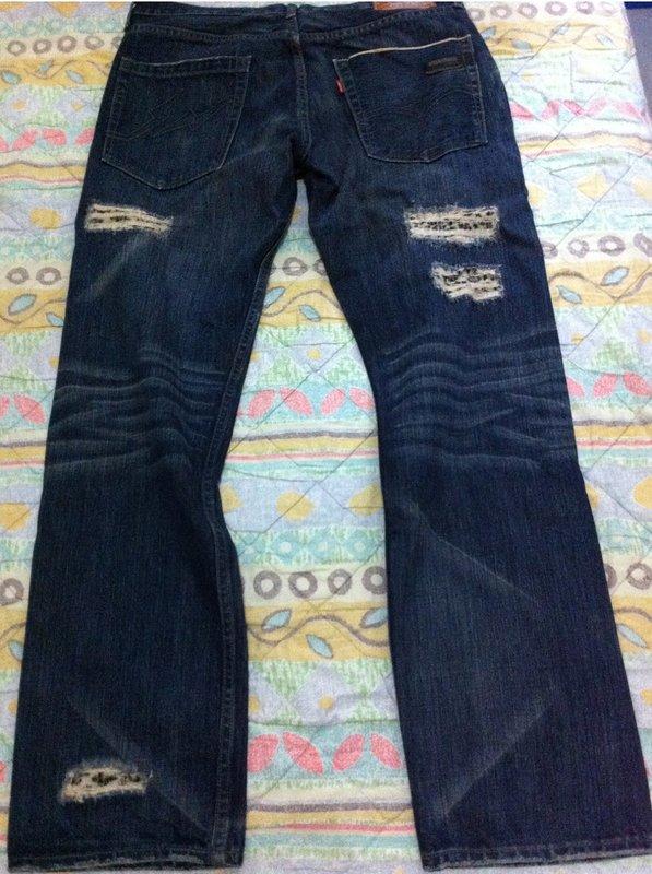 Levis X Fenom 505-0207M J54 J34381 0606 豹紋破壞DISCO selvage