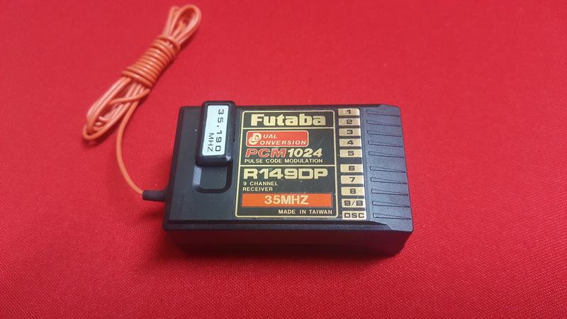 FUTABA 雙頻 PCM1024 R149DP ( 35頻含接收體 35.19 Mhz)
