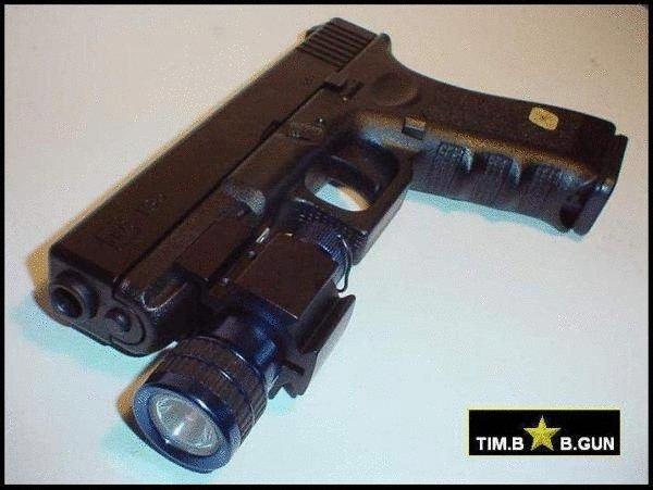 再降價高級槍燈戰術手電筒組盒(玩具槍G17.G18C.CP99.M92IA適用)超強光氙氣燈泡(不含夾具)