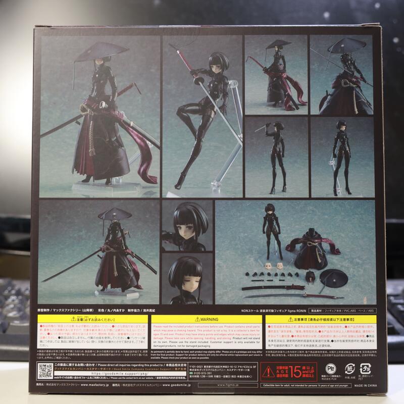 GSC figma 549 浪人 FALSLANDER RONIN 繪師 neco 代理版全新現貨 賣場內有更多黏土人 | 露天市集 | 全台 ...