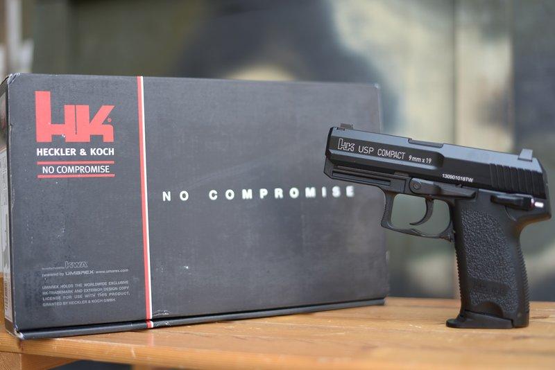 KSC KWA H&K USP Compact 9mm HK授權版小槍GBB 非WE MARUI WA WG