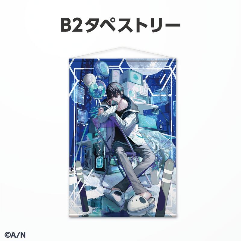 ·Mine公仔·日版彩虹社黛灰2021 誕生日紀念商品生日B2掛軸壓克