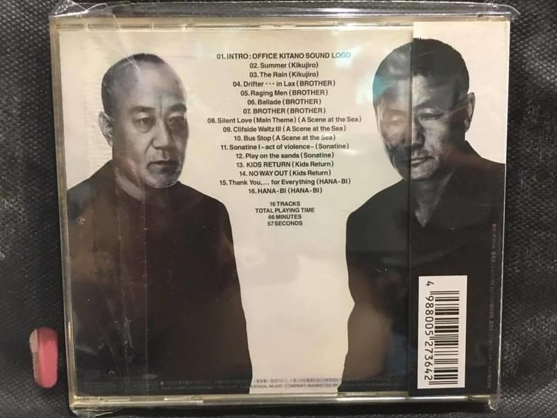 自有收藏日本版Joe Hisaishi Meets Kitano Films 電影精選專輯CD 久石