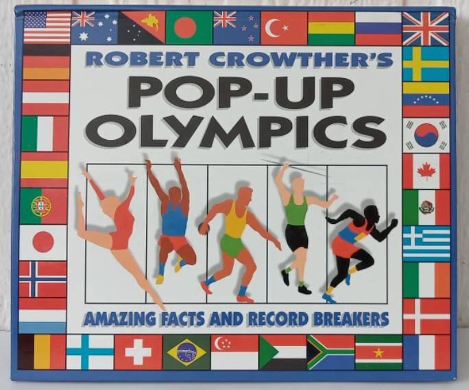 【吉兒圖書】《Robert Crowther's Pop-up Olympics》絕版立體書！奧林匹克運動會