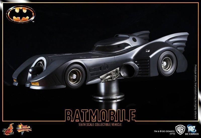野獸國公司貨  Hot Toys MMS170 BATMAN 1989年版蝙蝠車  (artty55236專用)