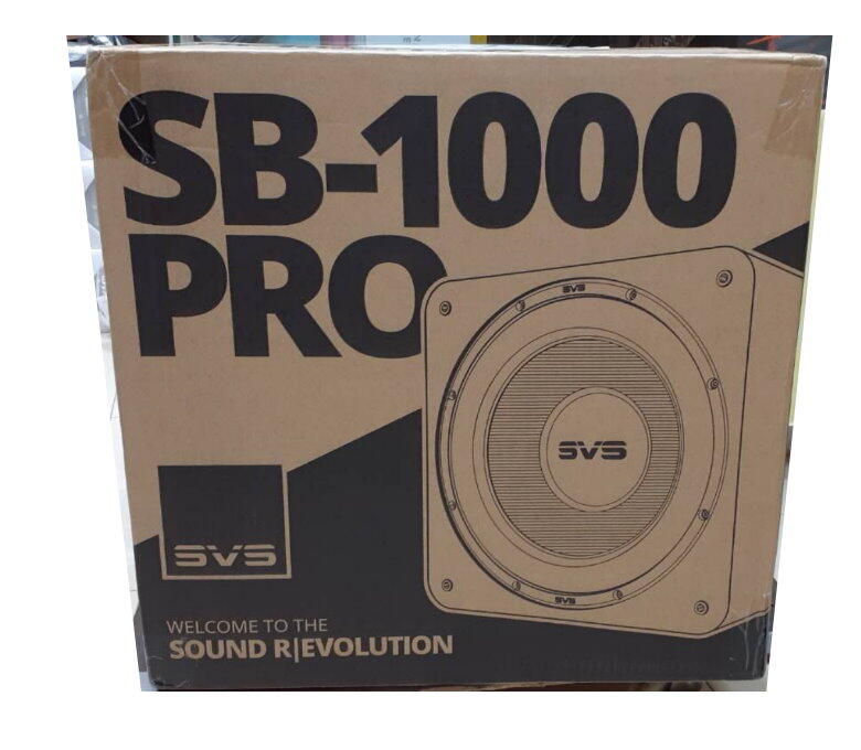 鈞釩音響~ SVS SB-1000Pro 重低音喇叭(保固2年)黑色
