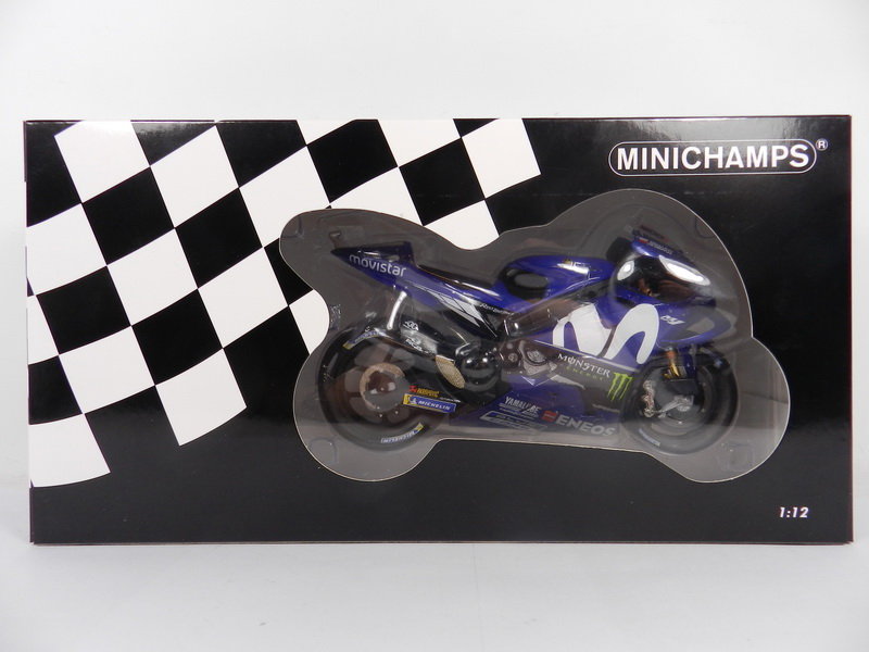 烈馬Minichamps 1/12 MotoGP Yamaha M1 #25 M.Vinales 2018