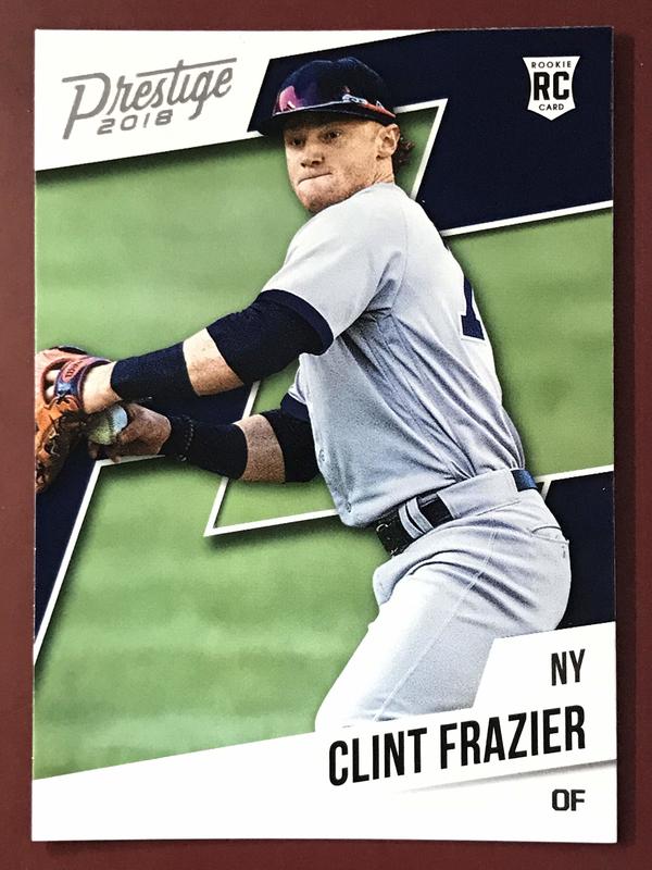 2018 Prestige #1 Clint Frazier RC 洋基隊