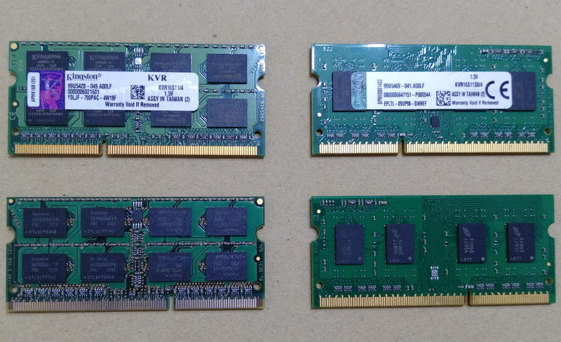 筆記型電腦用 DDR3 1600 4G 記憶體 金士頓/威剛/美光