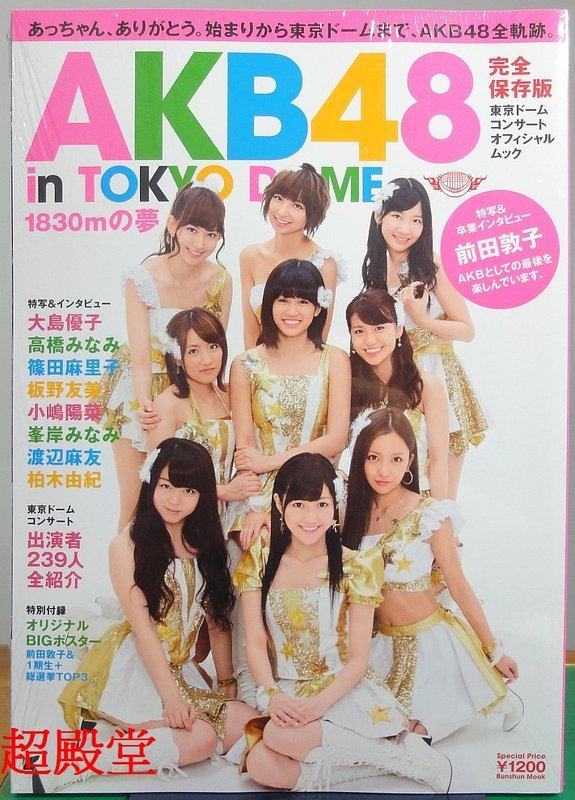 AKB48 AKB48 in TOKYO DOME～1830mの夢～ SING… - ミュージック