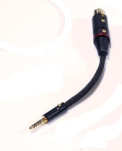 「楊仕音響耳機」台灣 oBravo 4 pin XLR to 4.4mm 單晶銅轉接線 台灣公司貨