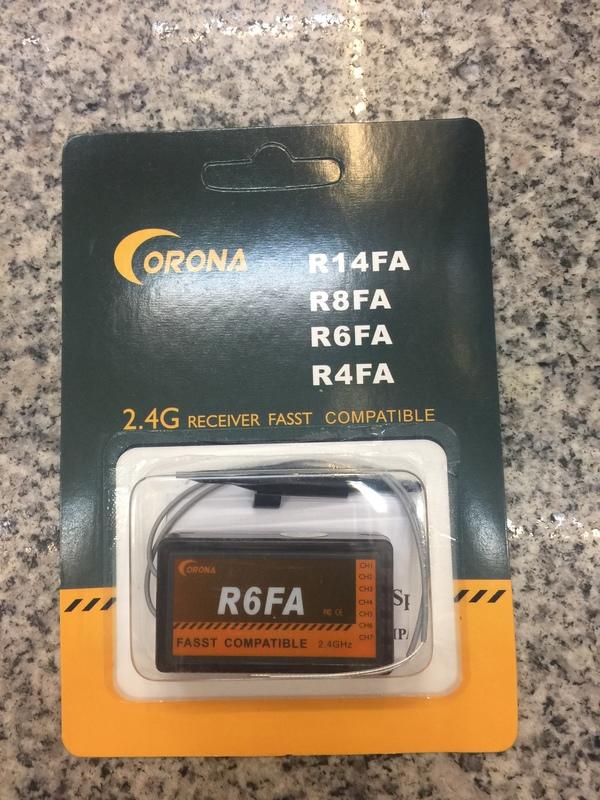 (飛恩航模) 正廠 CORONA 接收 R6FA  支援 FUTABA FASST 系統 (請洽線上客服人員)