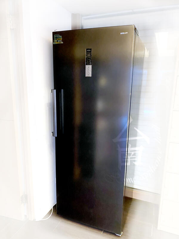 【台南家電館】HERAN 禾聯風冷無霜變頻直立式冷凍櫃383L《HFZ-B3861F》冬天年貨夏天物品存放更安心