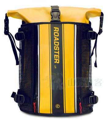 【山野賣客】Feelfree 15公升鐵馬包-耀眼黃 全新改版 防水包系列 雙肩背 防水袋 防水背包