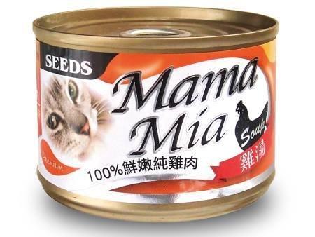 【時尚貓】 MamaMia機能愛貓雞湯餐罐  整箱24罐 830 (特惠商品)