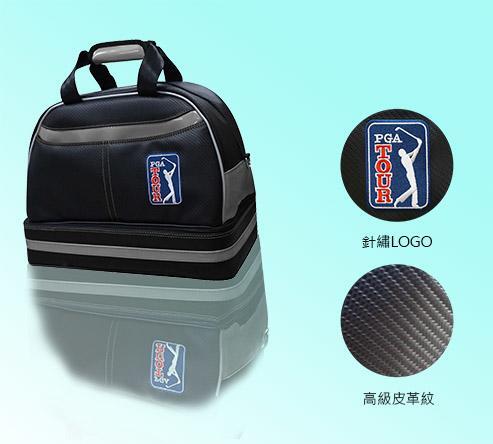 廠商搬家大拍賣~夏林高爾夫球桿~高級經典格紋雙層衣物袋PGA TOUR可當出國旅遊皮箱鞋袋