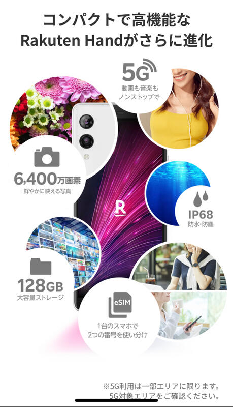 Rakuten Hand 5G手機日本手機樂天台灣門號皆可用| 露天市集| 全台最大