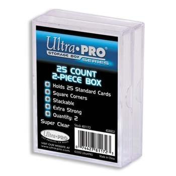 (全新品)美國 Ultra PRO 25張裝卡盒1包(內含兩個卡盒)2023/11/23已再到貨