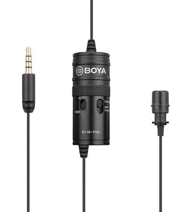 缺貨勿下-博雅 BOYA BY-M1 PRO 領夾式麥克風 監聽功能 有線麥克風 錄音直播小話筒