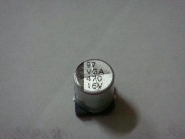 鋁電容 VEJ 470U 16V 8*10 LowESR貼片電容 立隆原廠 