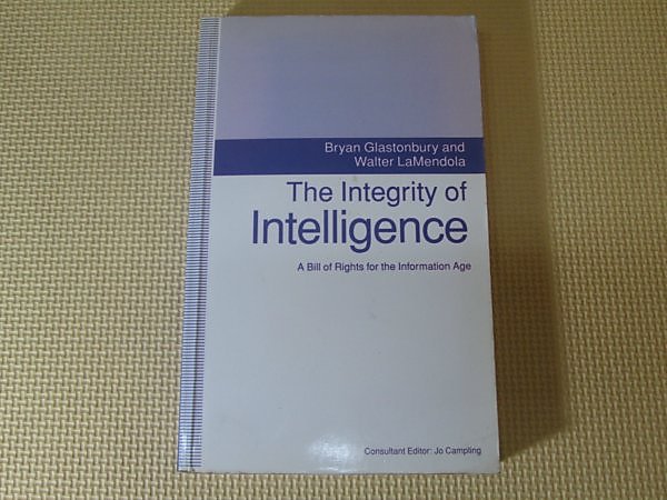Youbook你書}7成6新《The Lntegrity of Intelligence》1992版_0312100639_19''0716 