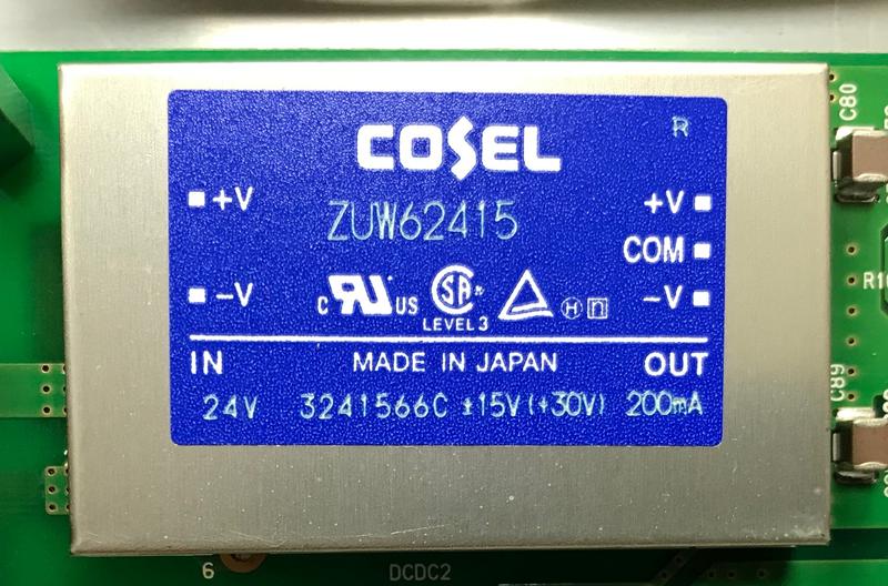 【科達電 現貨銷售 COSEL電源 】日本製隔離型DC/DC電源模組 cosel ZUW62415 6W PCB安裝型