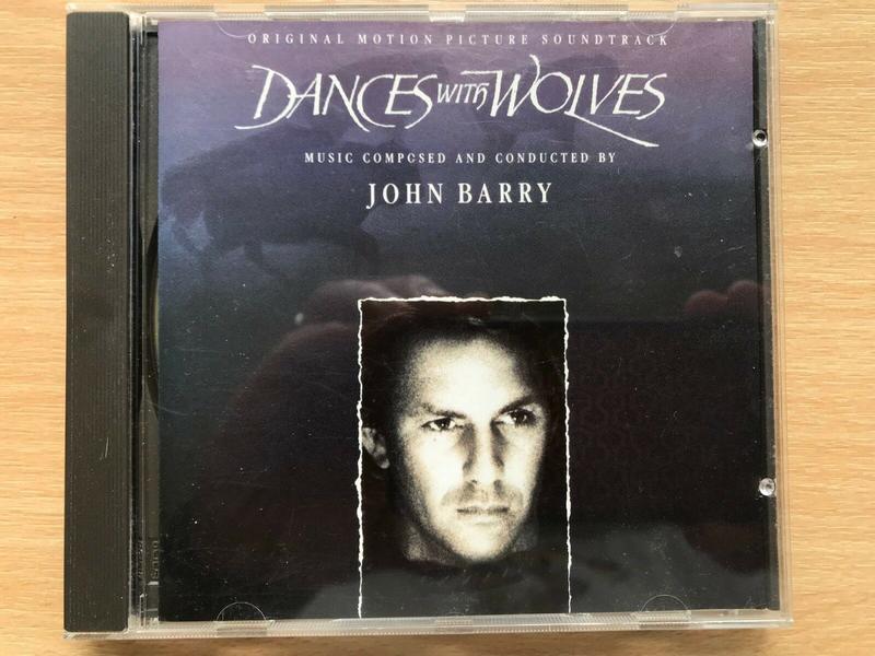 正版CD電影原聲帶《與狼共舞》／John Barry Dances With Wolves 全新未拆
