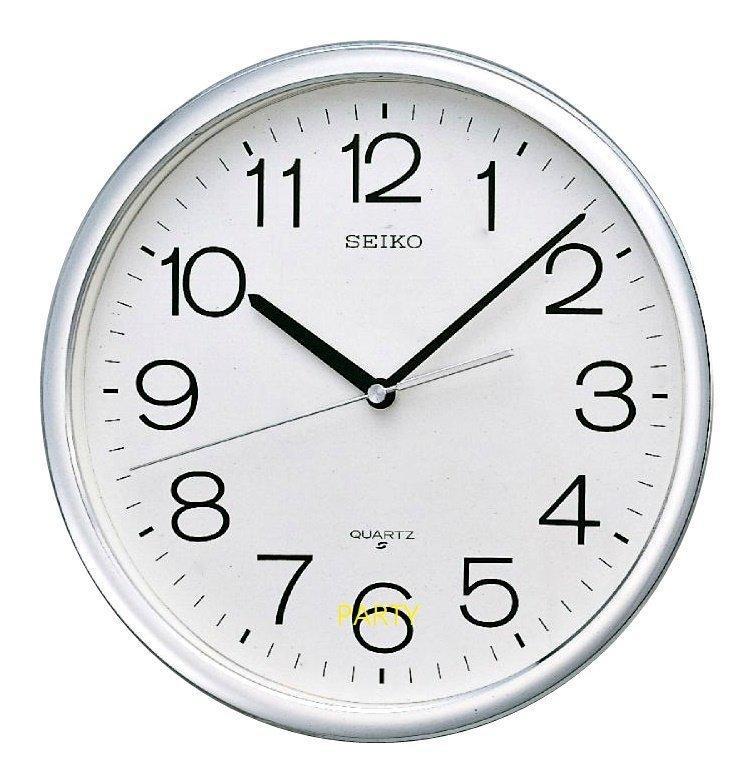 嚴選時計屋【SEIKO】日本 精工 SEIKO 時鐘 掛鐘 QXA014S ， QXA014 阿拉伯數字標準