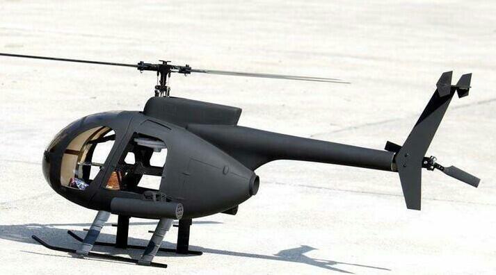 【崇武--CWI】RC遙控450級電直用 玻纖製像真機殼套件 攻擊小鳥AH-6 / MH-6/ MD500 現貨