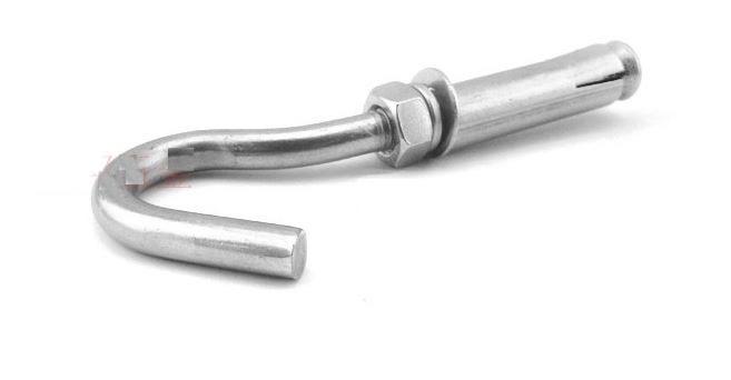 不銹鋼帶鈎膨脹螺絲 304材質M8不銹鋼掛勾單隻價格