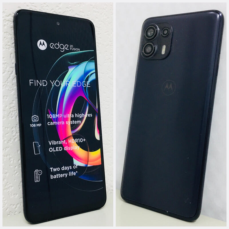 Motorola edge 20 fusion手機6.7吋原廠樣品機模型機收藏家行家電子系