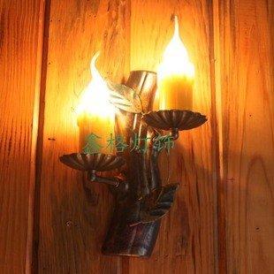 COZYLIFE-歐式古典地中海鐵藝壁燈美式鄉村 燈過道玄關燈茶館燈走廊燈