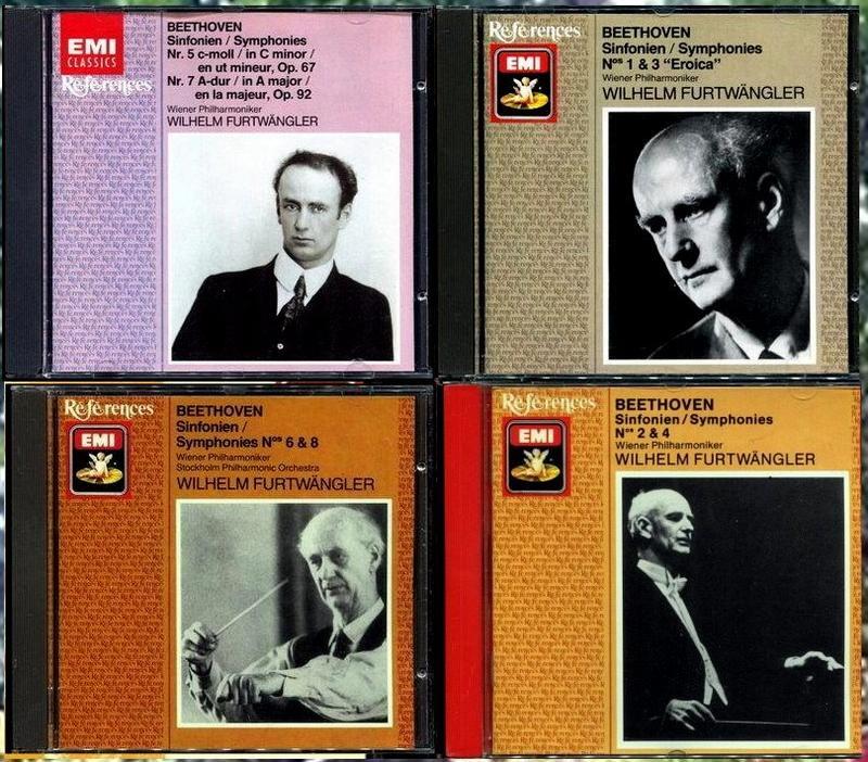 4] EMI-----福特萬格勒(Wilhelm Furtwangler):貝多芬交響曲5CDs | 露天