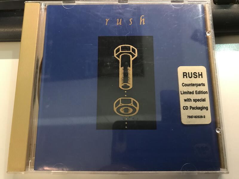 【老搖滾】Rush // Counterparts,九成新無刮, AMG四星