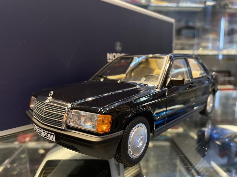 吉華科技@ 1/18 NOREV 183827 Mercedes-Benz 190E 1984 Black | 露天市