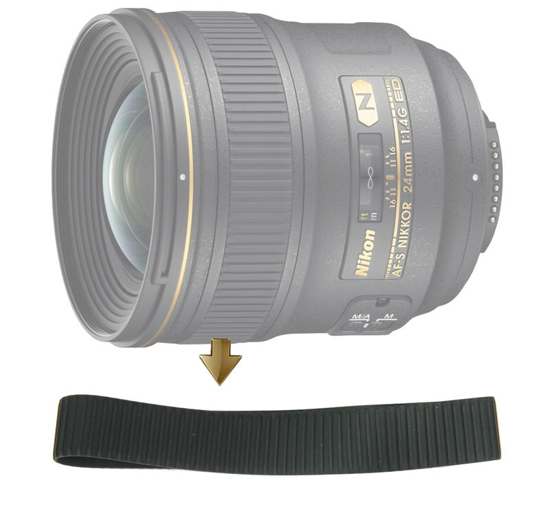 【NRC】Focus Rubber Ring for Nikon 24mm F1.4G 對焦環 對焦皮