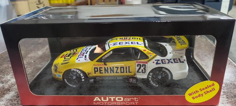 AUTOart-80178~1/18系列JGTC 2001 #23 PENNZOIL NISMO GT-R(R34