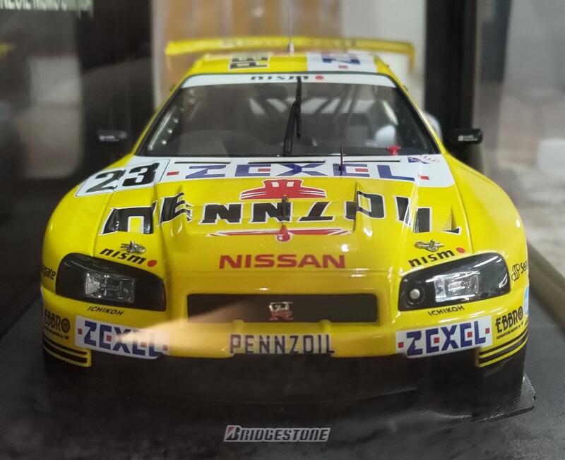 AUTOart-80178~1/18系列JGTC 2001 #23 PENNZOIL NISMO GT-R(R34