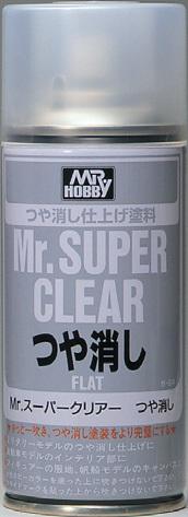 *弘萬吉* GUNZE Mr.Hobby 油性 消光 平光 無光澤 透明噴罐保護漆 170ml 貨號:B514
