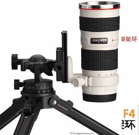 特價-全新 Canon EF 70-200mm/f4( IS)小小白腳架環(EF300mm F4L，EF400mm F5