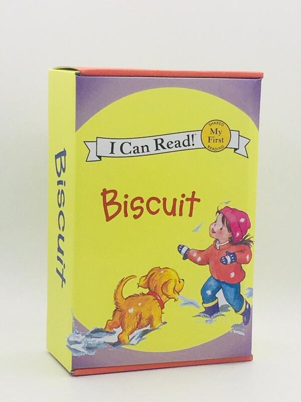 【現貨新版24本盒裝/送音檔】英文繪本 I can read 餅乾狗 Biscuit 全套24本盒裝