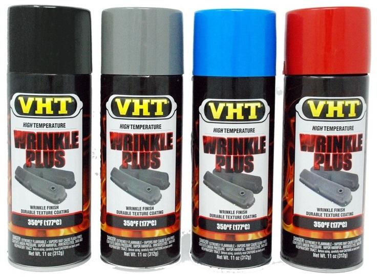 美國進口 VHT WRINKLE PLUS 耐熱 耐高溫 皺紋噴漆（黑灰藍紅 現貨中)數量有限