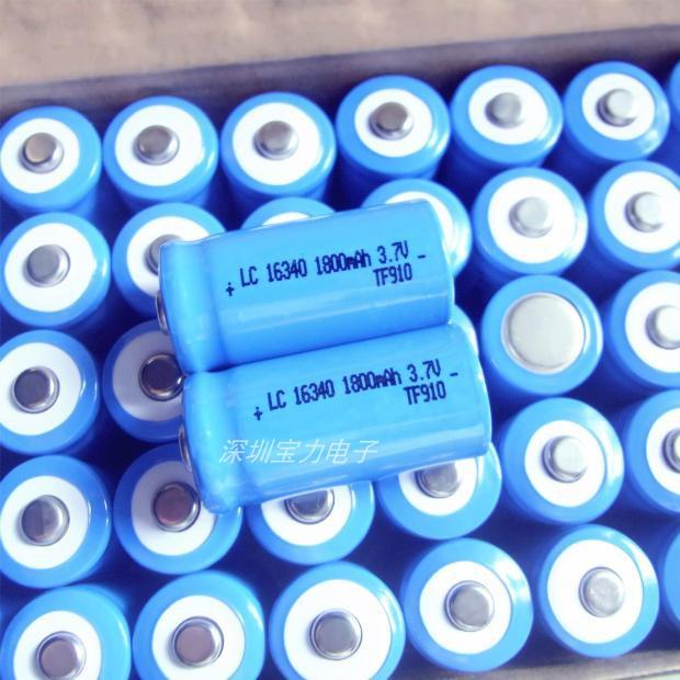 [S&R] 全新A品 CR123A 16340 鋰電池 尖頭 電池盒