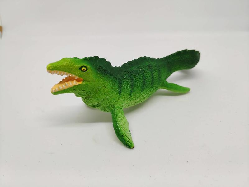 恐龍 蛇頸鱷龍 1990年代模型