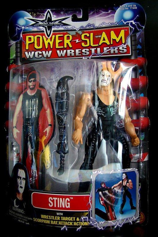  2000 美職摔角 WCW POWER SLAM STING  史汀 　富貴玩具店